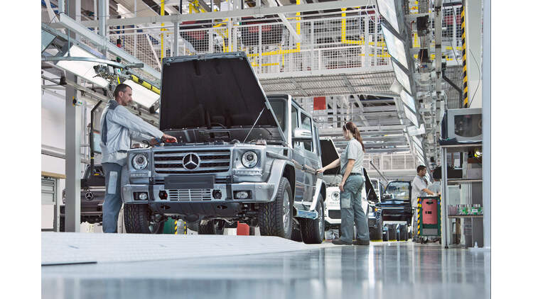 Mercedes G Klasse Produktion Die Legende Geht Weiter Auto Motor Und Sport