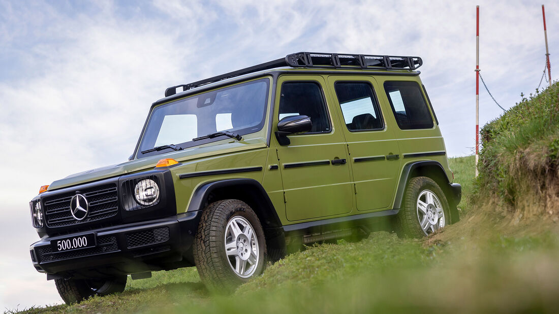 Mercedes G-Klasse Produktionsjubiläum 500.000 Graz 04/2023