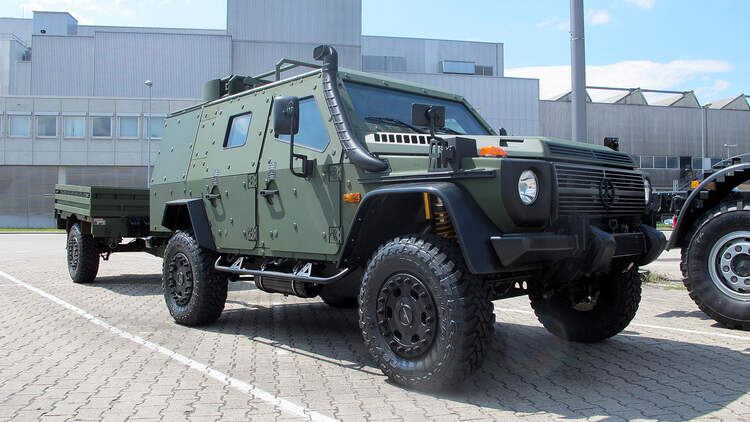 Mercedes G 6x6 Und Lapv 6 1 Panzer G Und Dreiachser Auto Motor Und Sport