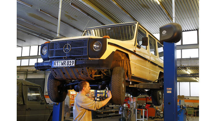 Mercedes G Modell W460 Und Puch G G Hilfe Fur Den Besten Gelandewagen Der Welt Auto Motor Und Sport