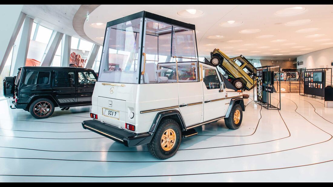 Mercedes G Papamobil Museum