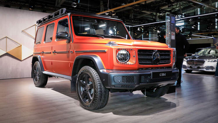 Mercedes G Professional 2021 Auf Der Iaa Auto Motor Und Sport