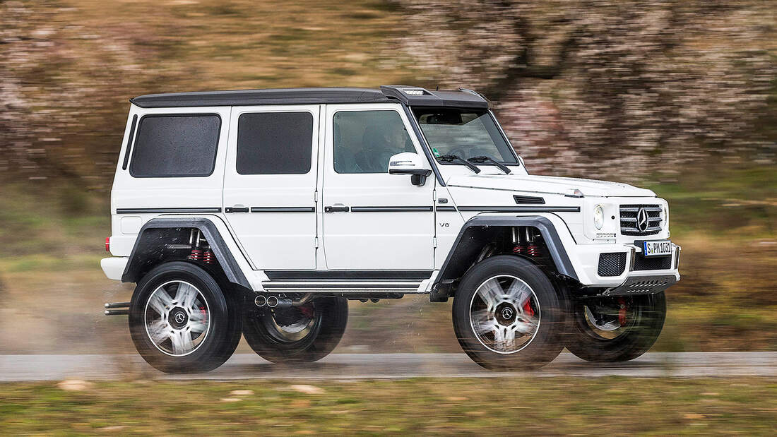 Mercedes G500 4×4² Fahrbericht: Erste Fahrt mit dem Über-Offroader ...