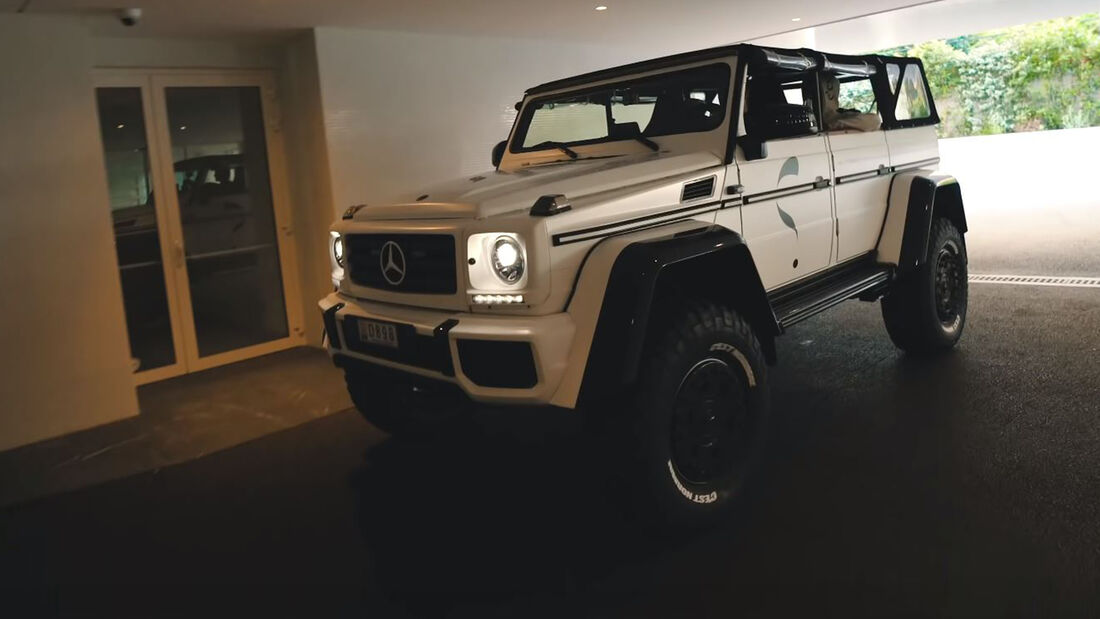 Mercedes G500 4X4² Safari Cabrio Jon Olsson