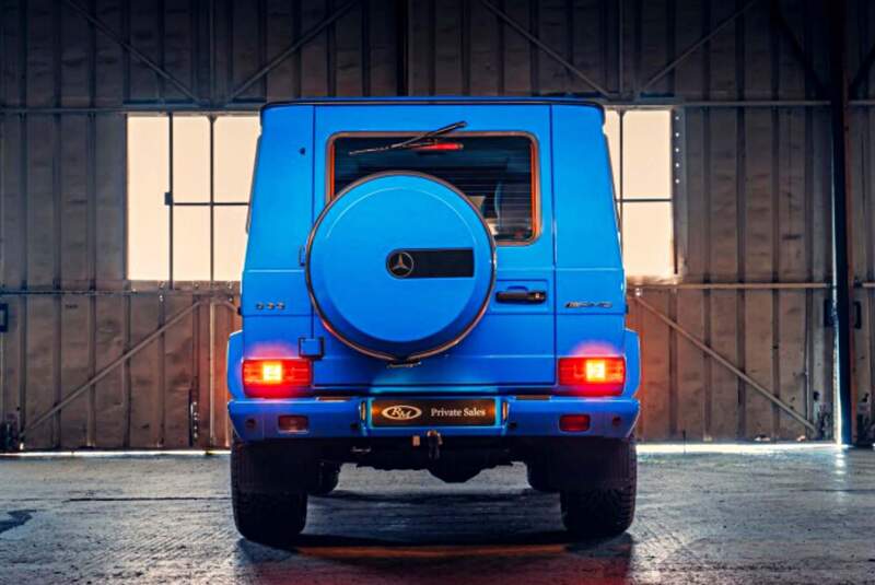 Mercedes G55 Babyblau