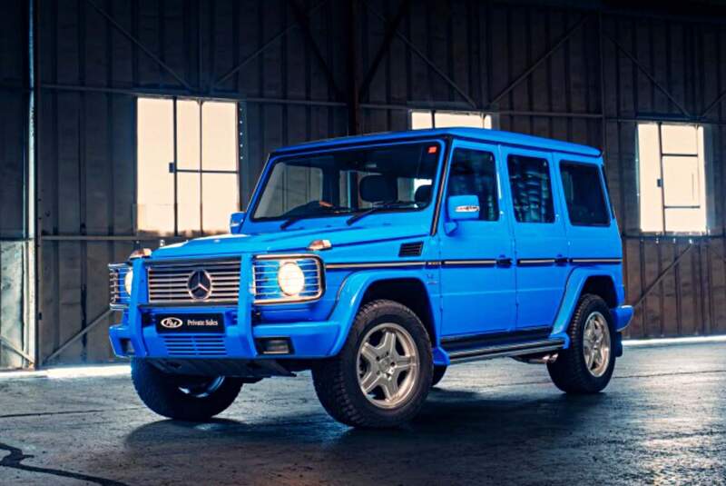 Mercedes G55 Babyblau