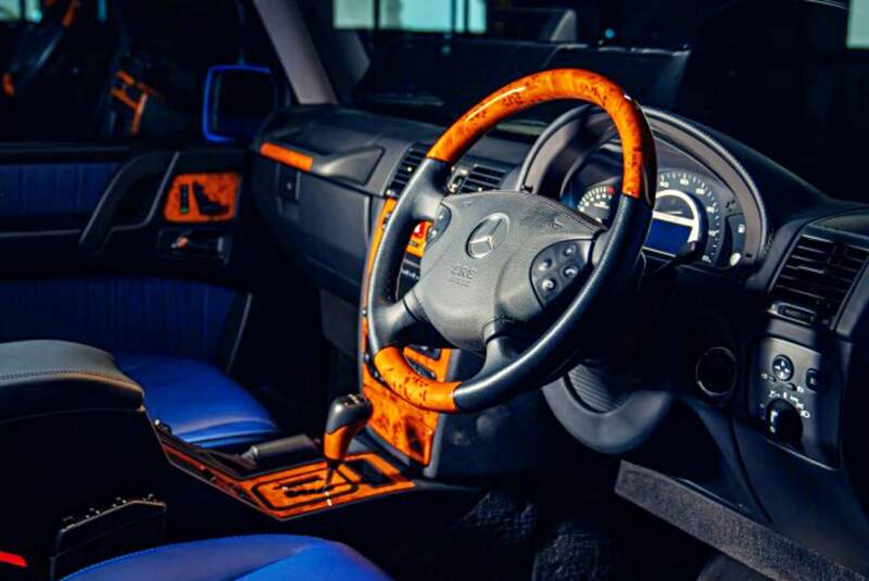 Mercedes G55 Babyblau