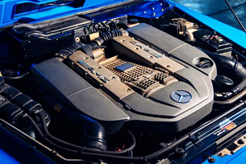 Mercedes G55 Babyblau