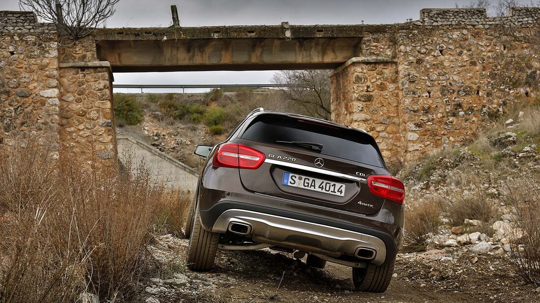 Mercedes GLA 220 CDI 4Matic mit Offroad-Paket im Fahrbericht