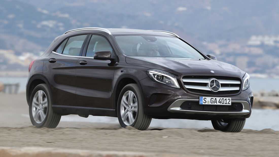 Mercedes GLA, Frontansicht