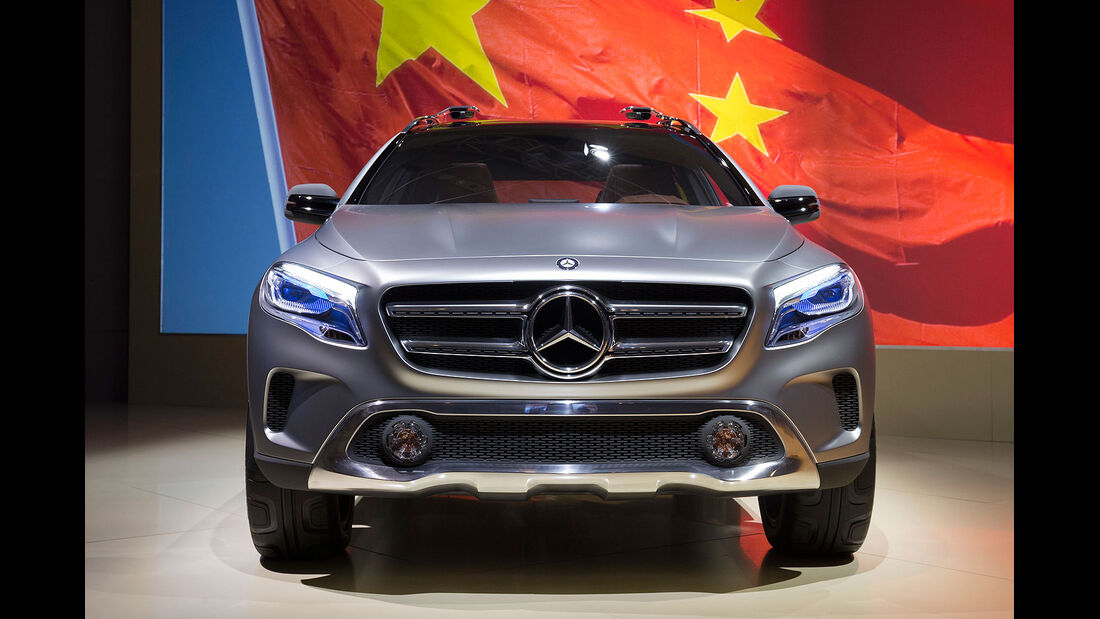Mercedes GLA Präsentation Shanghai
