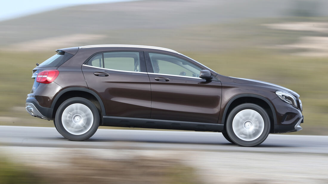 Mercedes GLA, Seitenansicht