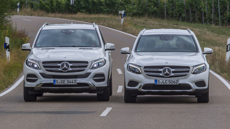 Suv Kaufberatung Mercedes Glc Oder Gle Auto Motor Und Sport