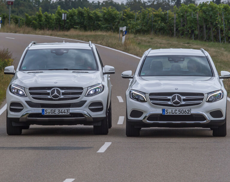 Suv Kaufberatung Mercedes Glc Oder Gle Auto Motor Und Sport