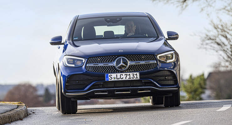 Kosten Und Realverbrauch Mercedes Glc 300 Coupe 4matic Auto Motor Und Sport