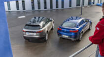 Mercedes GLC 300 Coupé, Range Rover Velar P250, Exterieur