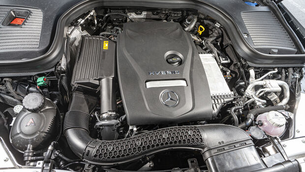Mercedes GLC 300 e 4Matic, Motorraum