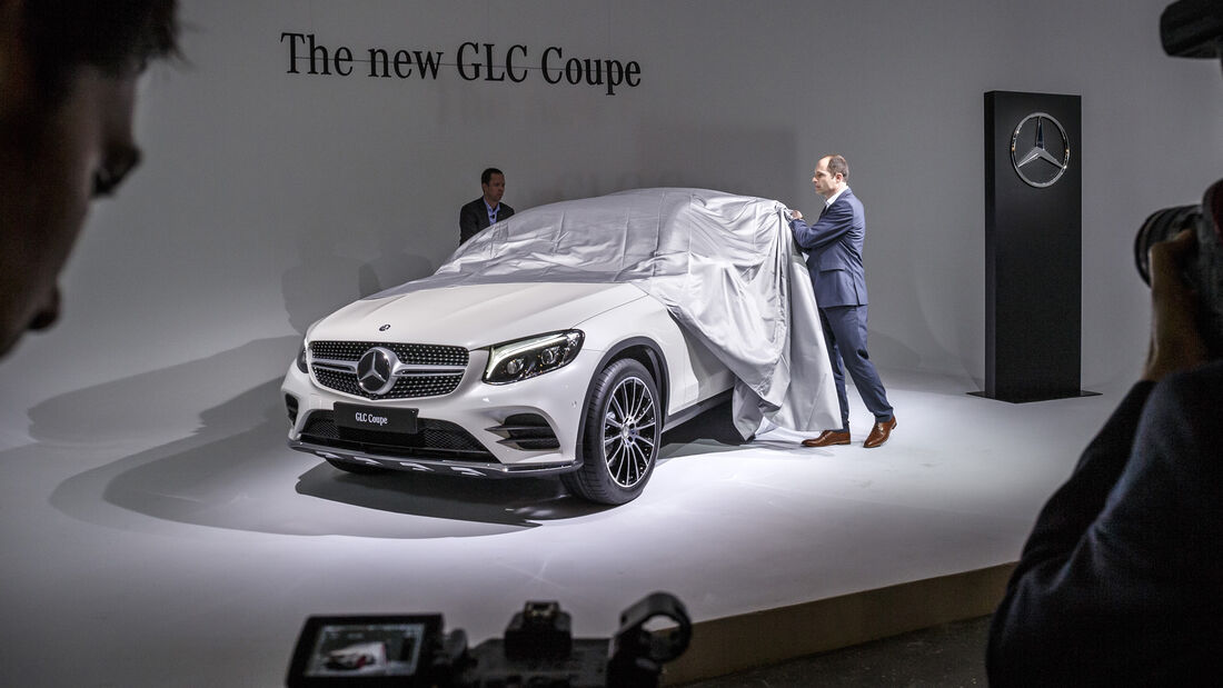 Mercedes GLC Coupé, New York Auto Show 2016, Messe