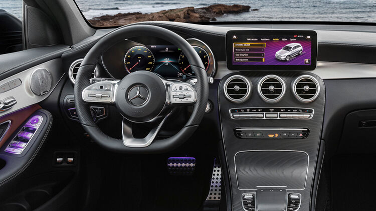 Mercedes Glc 2019 Neue Motoren Mehr Assistenz Mbux