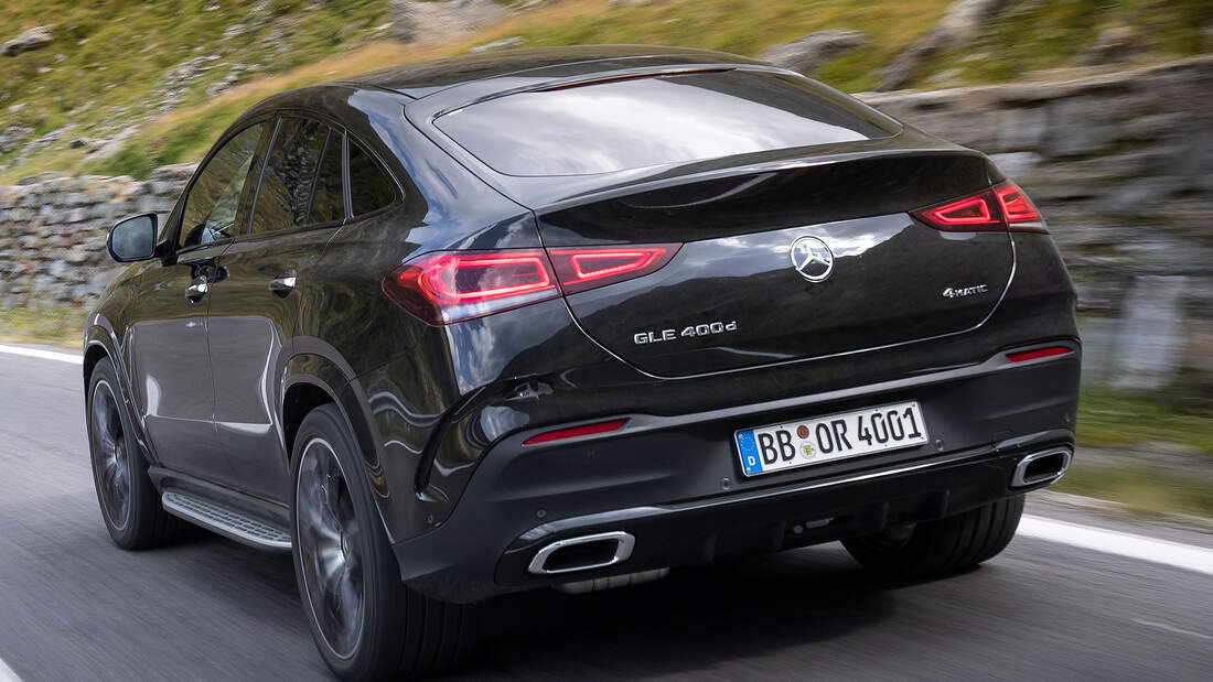 Mercedes GLE 400d Coupé (2020): Mitfahrt im SUV-Coupé - auto motor und ...