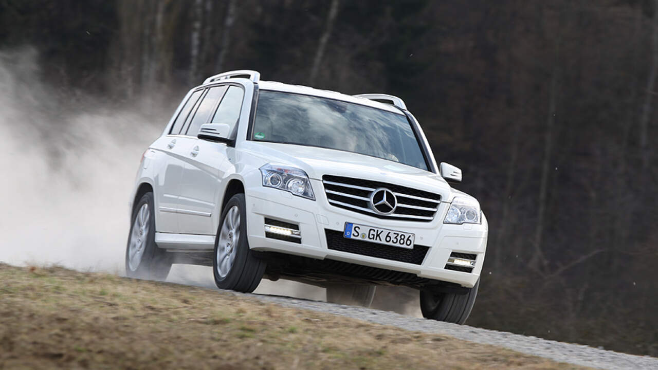 Fahrbericht Mercedes Glk 200 Cdi Sparen Mit Hinterradantrieb Auto Motor Und Sport