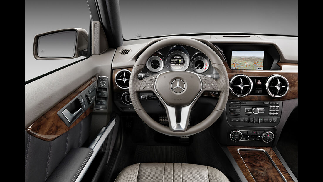 Mercedes GLK 2012, Innenraum