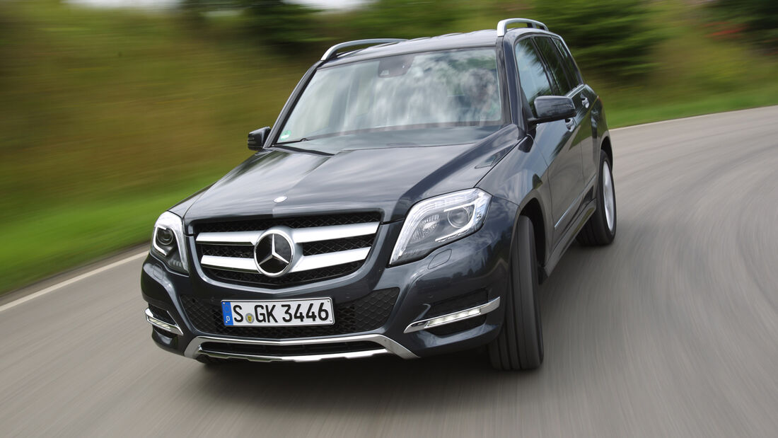 Mercedes GLK 250 Bluetec 4-Matic, Frontansicht