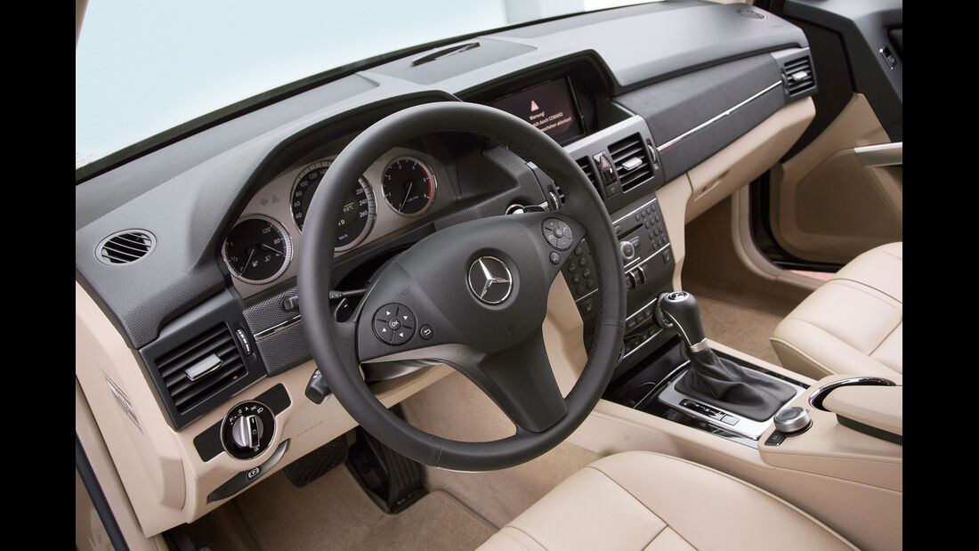 Mercedes GLK, Cockpit