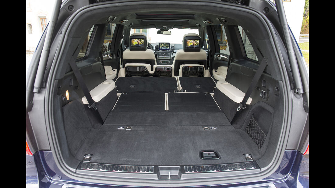 Mercedes GLS, Fahrbericht, Kofferraum