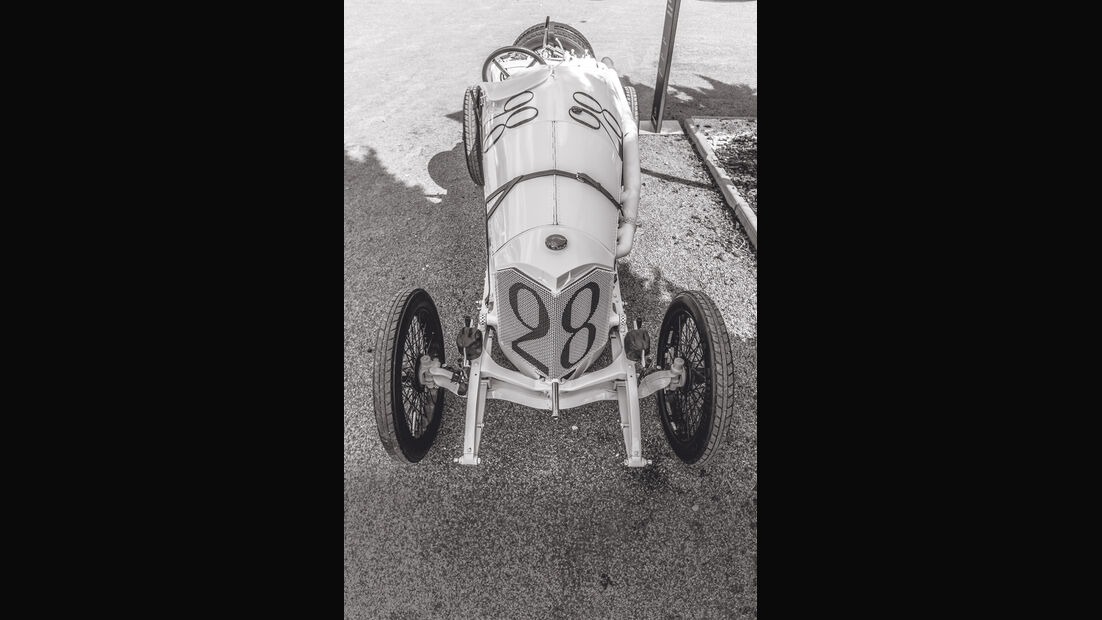 Mercedes GP 1914, Draufsicht