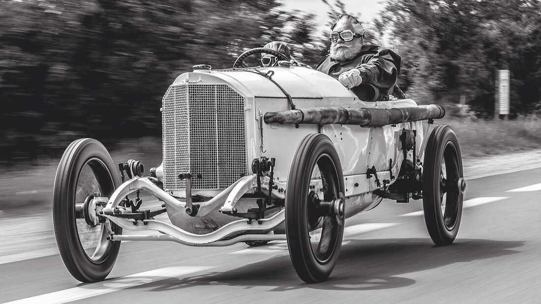 Mercedes GP 1914, Frontansicht