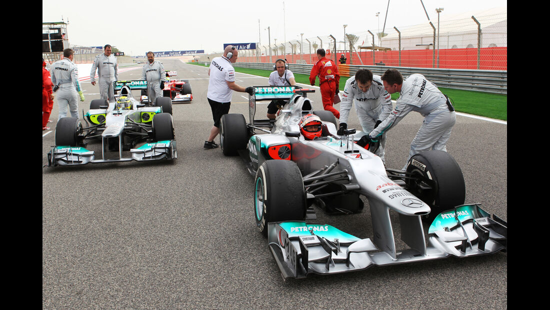 Mercedes GP Bahrain 2012