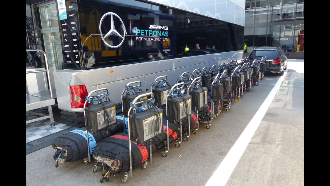 Mercedes - GP Barcelona - Formel 1 - Mittwoch - 6.5.2015