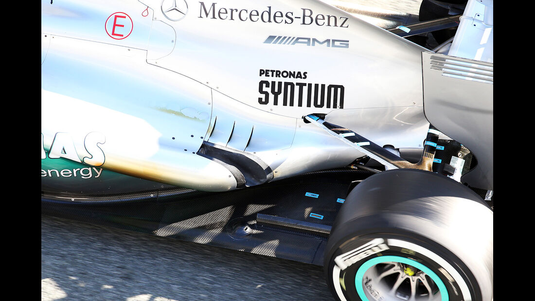 Mercedes GP, Formel 1-Test, Jerez, 7.2.2013