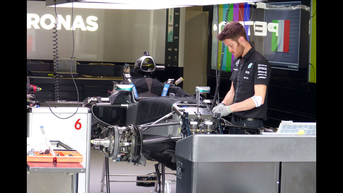 Mercedes - GP Italien - Monza - Donnerstag - 3.9.2015