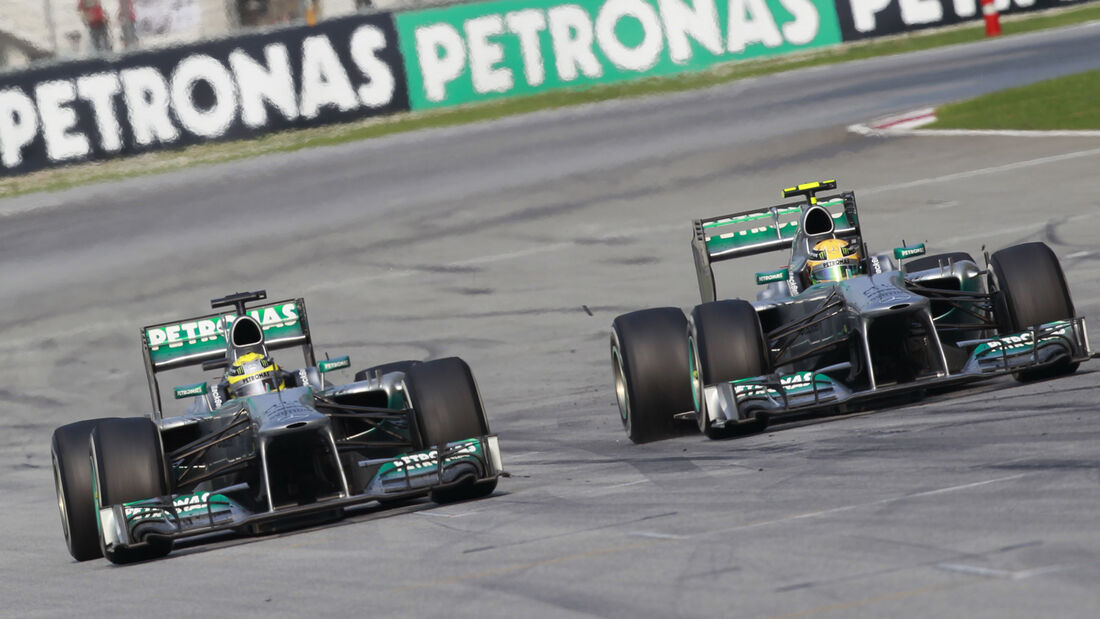 Mercedes GP Malaysia 2013