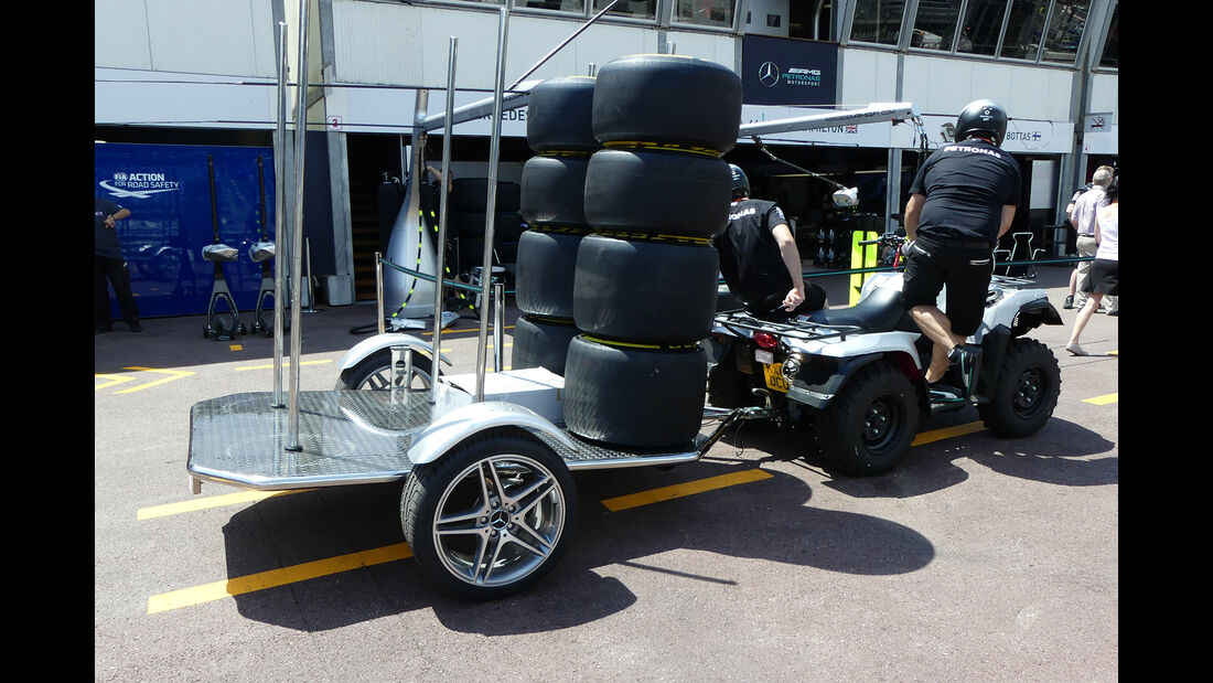 Mercedes - GP Monaco - Formel 1 - 14. Mai 2017