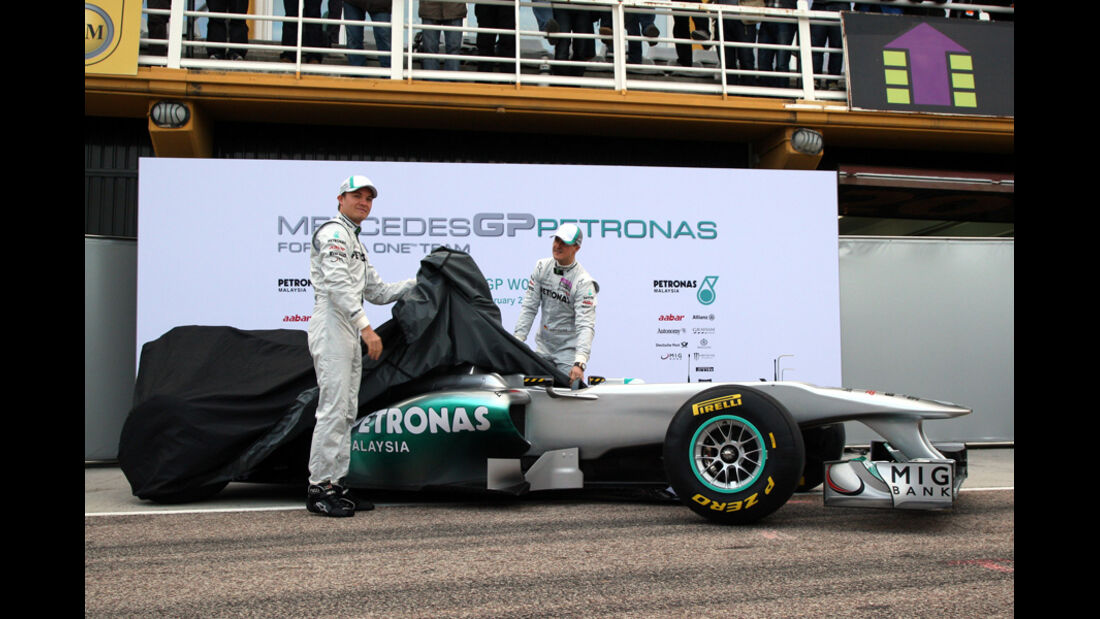 Mercedes GP Präsentation 2011