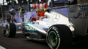 Mercedes GP Singapur - Pirelli Reifen