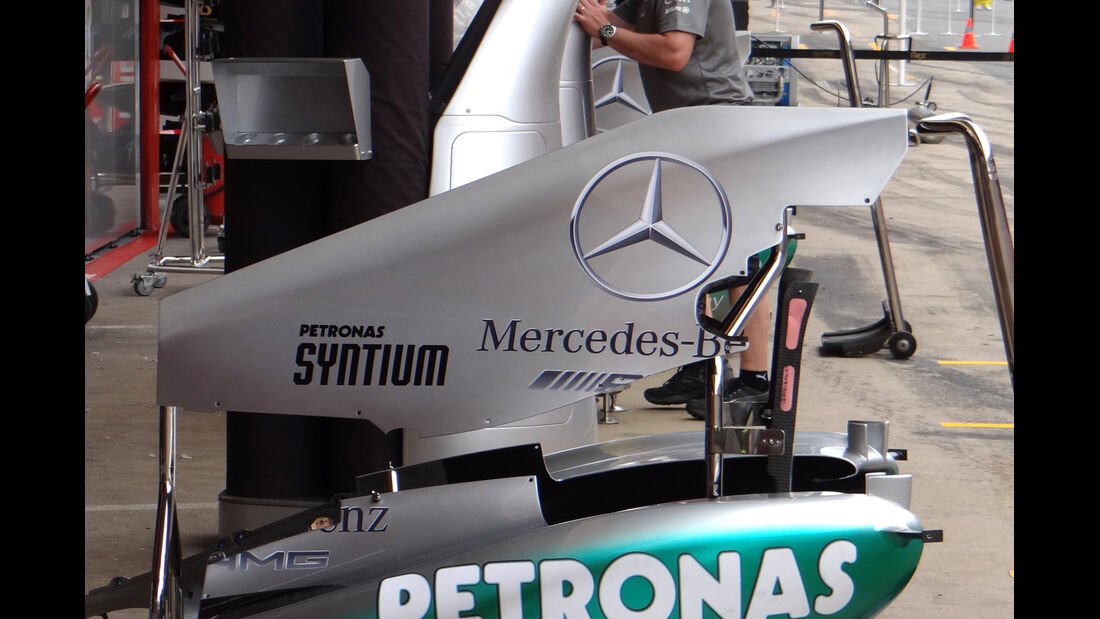 Mercedes GP Spanien 2013
