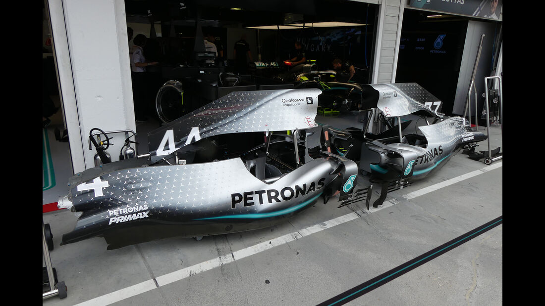 Mercedes - GP Ungarn - Budapest - Formel 1 - Freitag - 2.8.2019