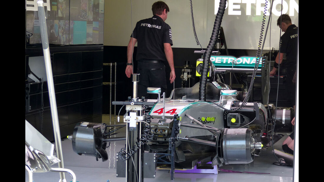 Mercedes - GP Ungarn - Budapest - Freitag - 24.7.2015