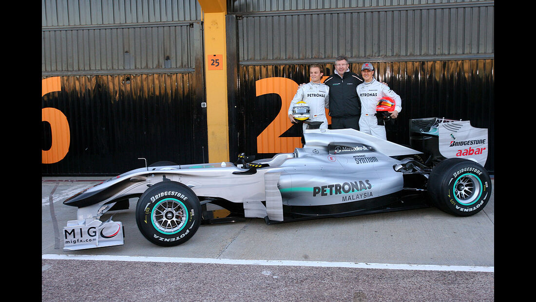 Mercedes GP W01