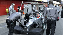 Mercedes GP W03 2012 Test Barcelona