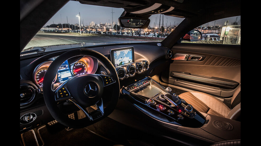 Mercedes GT AMG, Innenraum, Cockpit