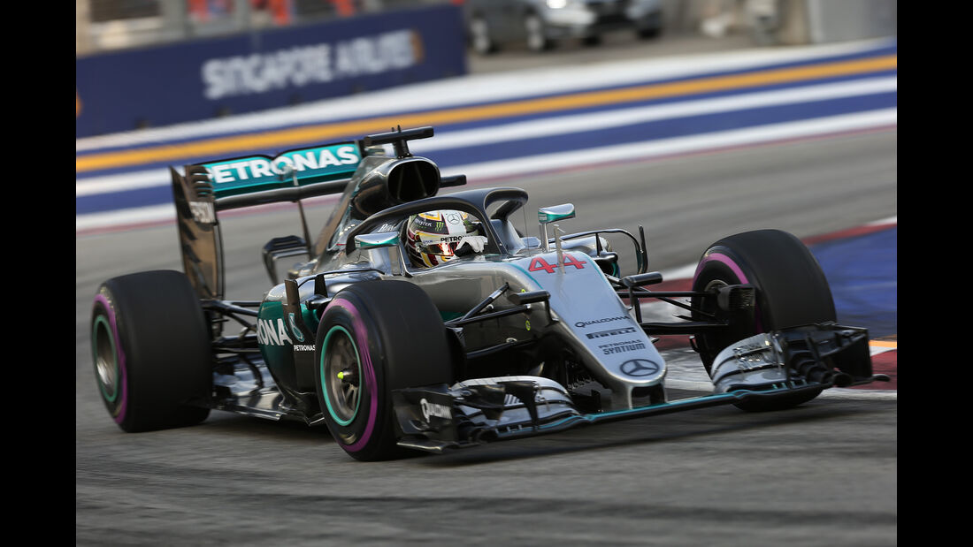 Mercedes - Halo-Test - Formel 1 - 2016