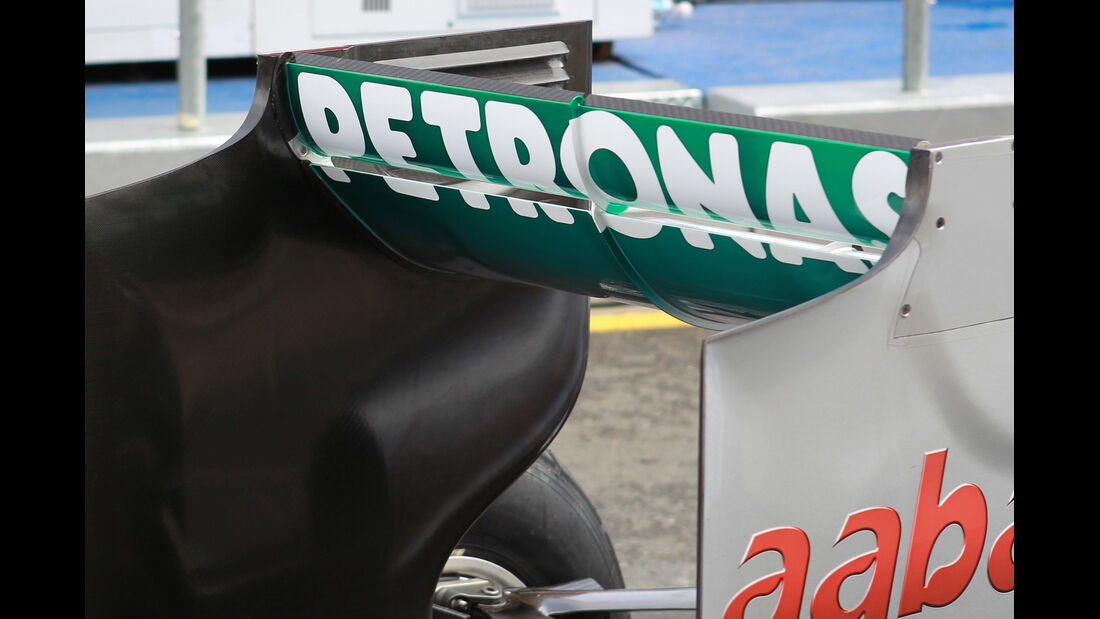 Mercedes-Heckflügel - GP Australien - Melbourne - 16. März 2012