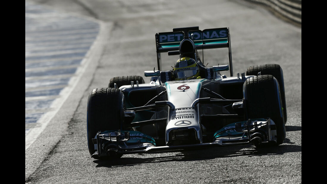 Mercedes - Jerez-Test 2014