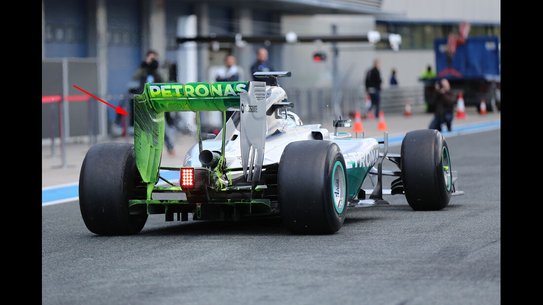 Mercedes - Jerez-Test - Formel 1 - 2014