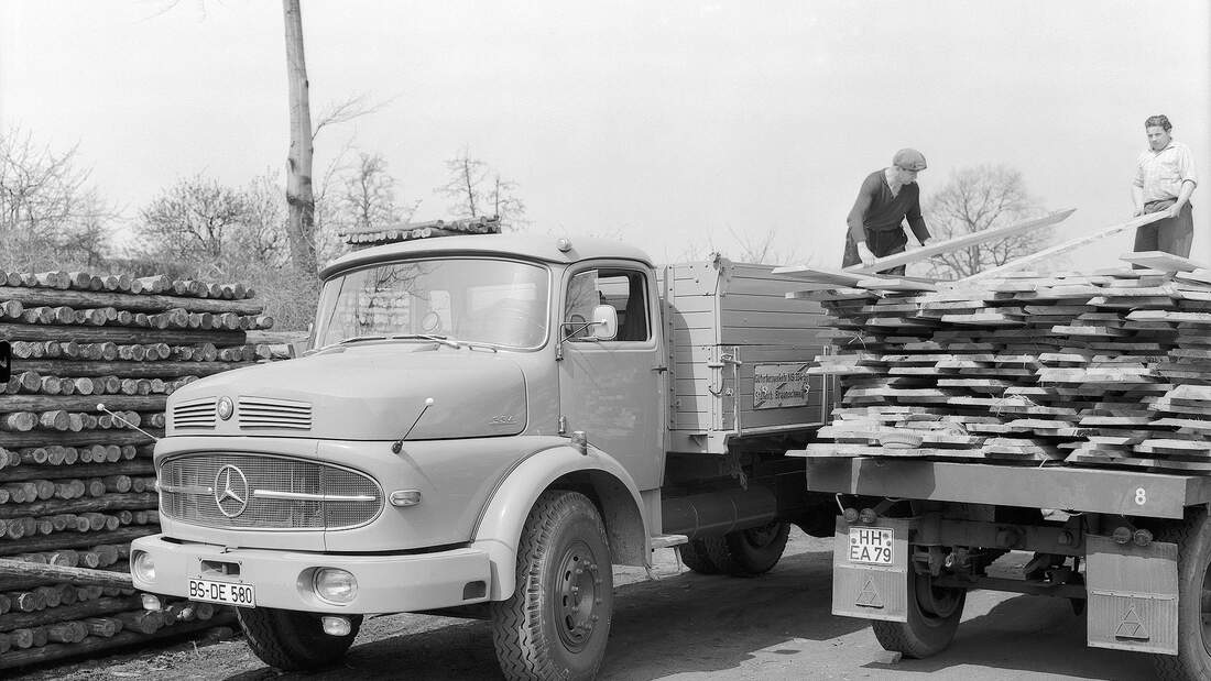 Mercedes Kurzhauber 60 Jahre WirtschaftswunderLaster auto motor und